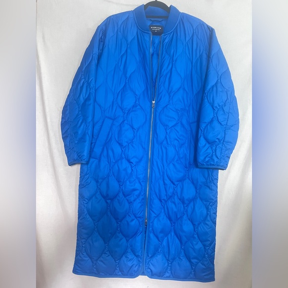 Everlane Blue Puffer Jacket Lightweight Insulated Design - Picture 3 of 8